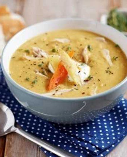 Roast Chicken and Vegetable Soup Recipe