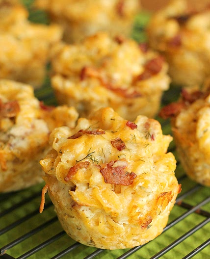 Ranch Bacon Mac and Cheese Cups