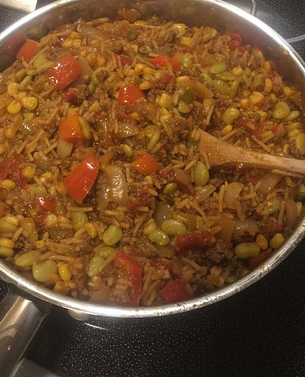 Mexican Venison Skillet