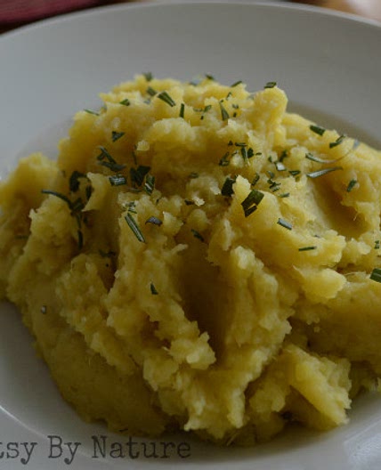 Rosemary Scented Mashed White Sweet Potatoes (AIP)