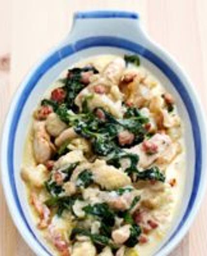 Keto cauliflower chicken Alfredo