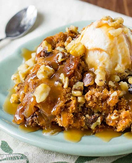 3 Ingredient Crock Pot Pumpkin Cake
