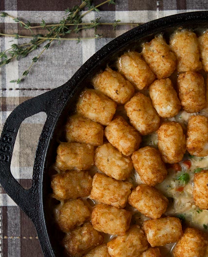Chicken Tater Tot Pie