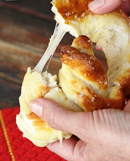 Disneyland Jalapeño Cheese Stuffed Pretzel