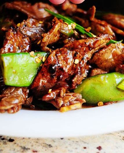 Beef with Snow Peas