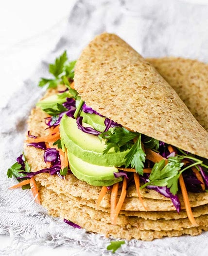 4 Ingredient Low Carb Tortillas
