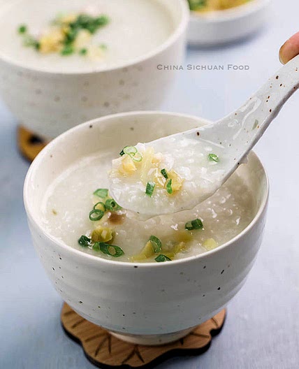 How to Make Congee (Rice Porridge)