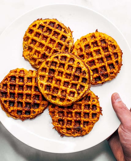 Sweet Potato Paleo Waffles