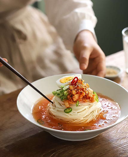 김치말이국수
