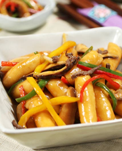 간장떡볶이