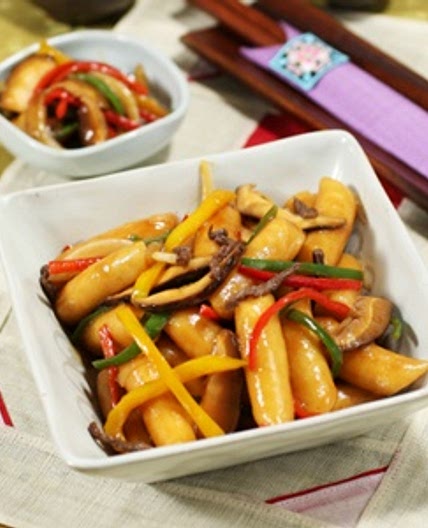 간장떡볶이