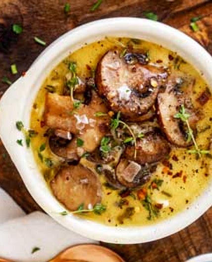Keto Mushroom Soup Recipe