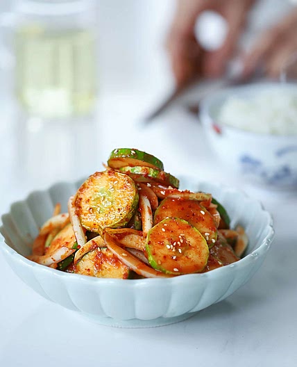 오이무침