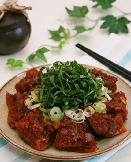 명태포조림
