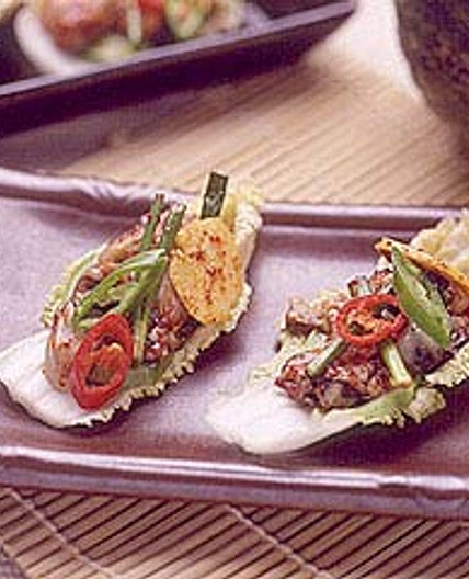 생굴채소무침
