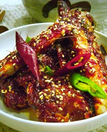 꽃게장무침
