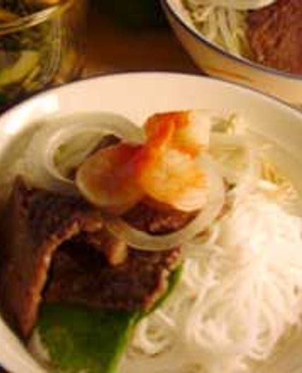 비빔쌀국수