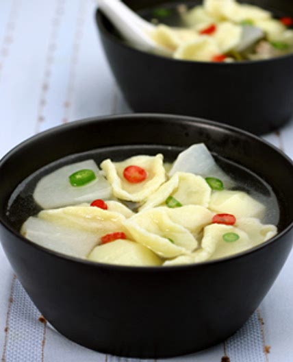 토란탕수제비