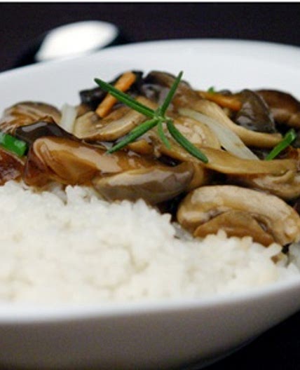 버섯덮밥