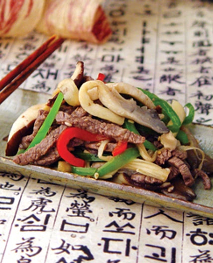 버섯잡채