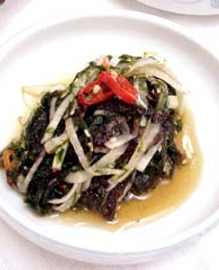 파래무침