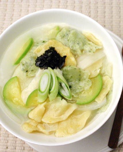 삼색수제비