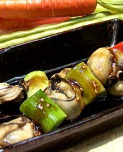 굴꼬치구이