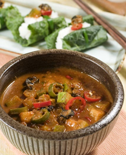 우렁된장쌈밥