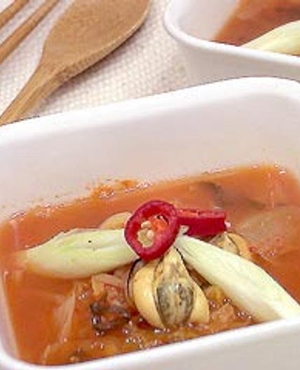 김치홍합국