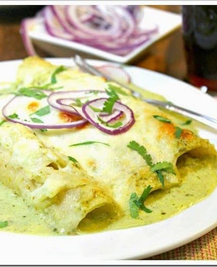 Quick Enchiladas Suizas
