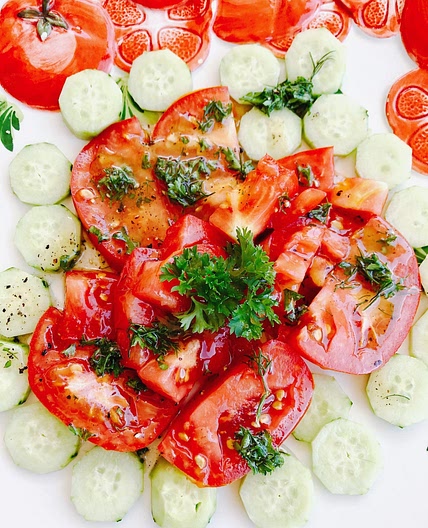 Tomato Cucumber Salad