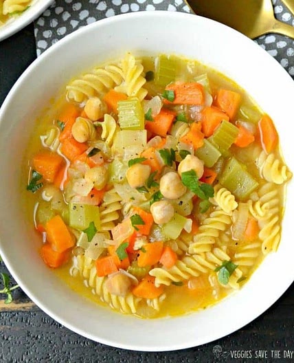Chickpea Noodle Soup