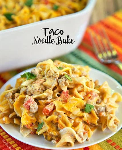 Taco Noodle Bake