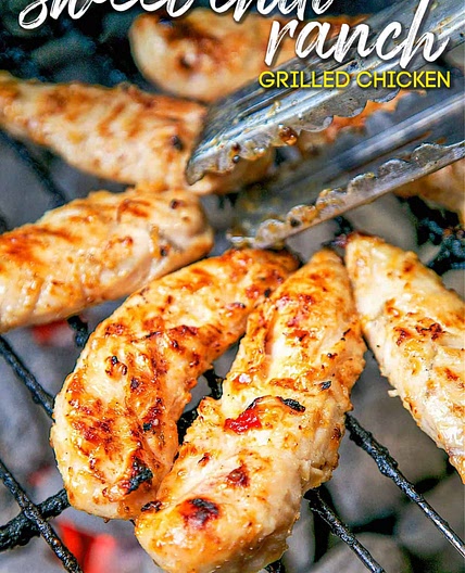 Sweet Chili Ranch Grilled Chicken