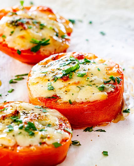 Baked Parmesan Tomatoes