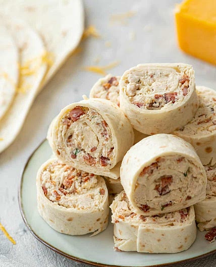 Chicken Bacon Ranch Pinwheels