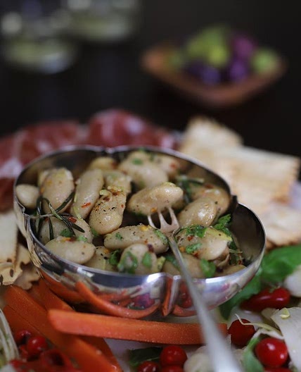 Marinated Royal Corona Beans