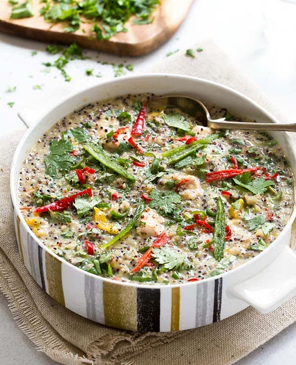CREAMY THAI CHICKEN QUINOA STEW
