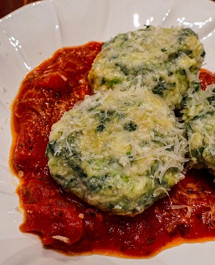 Spinach Ricotta Gnudi