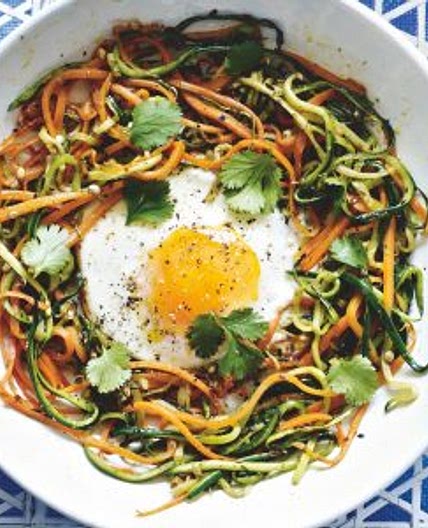Indian spiced rosti and fried egg