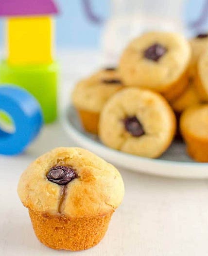 First Muffins For Baby - Banana and Blueberry