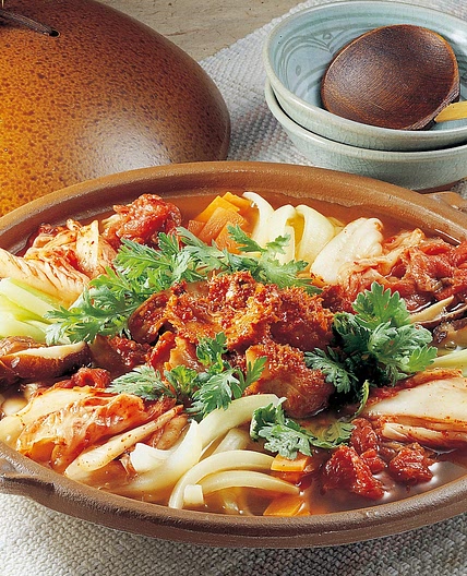 김치내장전골