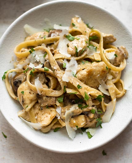 Chicken Marsala Pasta