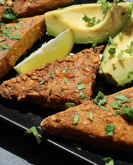 Air Fryer Tofu Milanesa