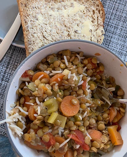 Lentil soup