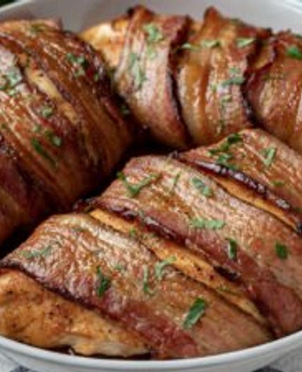 Bacon-Wrapped Chicken Breasts