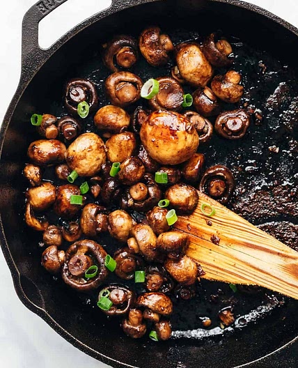 Garlic Balsamic Mushrooms