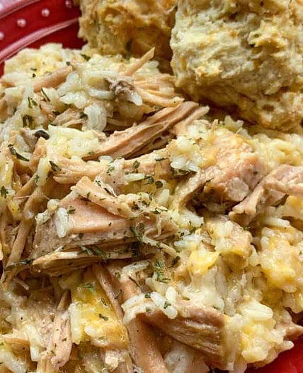 Slow Cooker Pork Chops and Rice