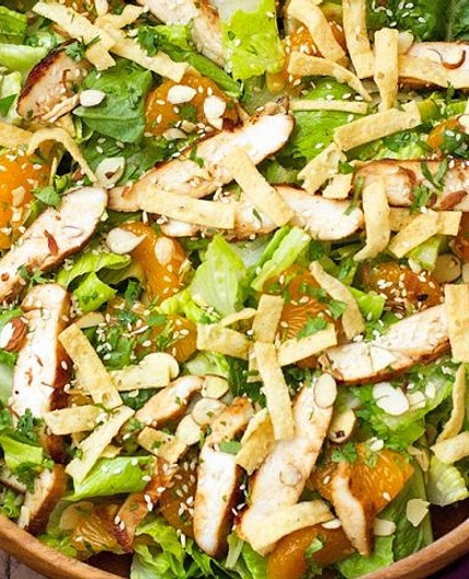 Asian Sesame Chicken Salad