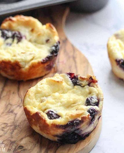 Blueberry Cheese Muffins